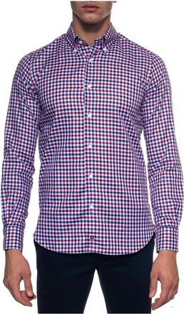 Carrel Casual shirt - Heren - Casual Overhemden - Veelkleurig - 4XS - Overhemden