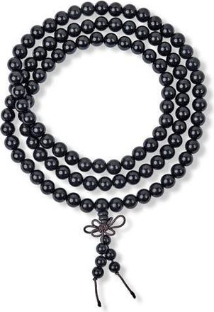 Bling Jewelry Set of 3 Onyx Bead Stretch Bracelets in Black at Nordstrom Rack