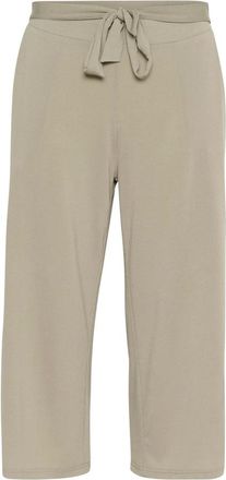 Kaffe KAmalli Broek - Dames - Broeken - Beige - Maat: 2XL Poliester