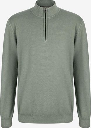 Maurizio Baldassari Pullover mit Stehkragen aus Schurwolle