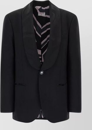Pucci labirinto tailored blazer single breasted