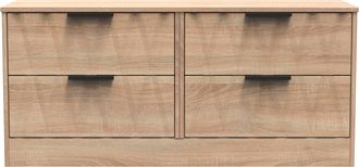Welcome Furniture Calgary Ready Assembled 4 Drawer Bed Box in Bardolino Oak - Welcome Furniture | TJ Hughes