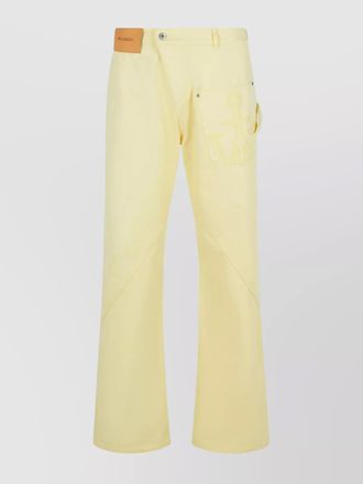 J.W.Anderson denim wide-leg trousers