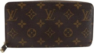 Louis Vuitton Pre-owned Wallets, female, Brown, Size: ONE SIZE Pre-owned Vintage Canvas Wallet