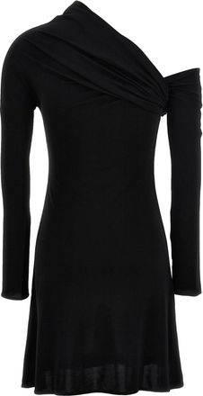 Courr&egrave;ges Twist Dress - Black
