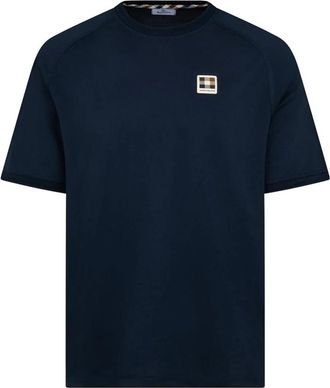 Aquascutum Active T-shirt - Heren - T-shirts - Blauw - M - Polyester - Tops