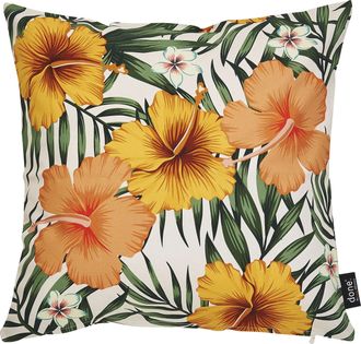 done. Dekokissen »Panama Print Rose Mallow« Beidseitig bedruckte Kissenhüle ohne Füllung, 1 Stück