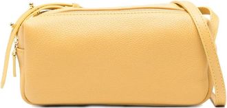 Elleme Mini Trousse - Dames - Schoudertassen - Geel - ONE Size - Leer - Tassen