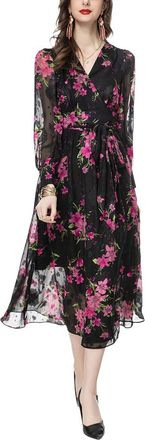 Burryco Burryco Black Midi Dress