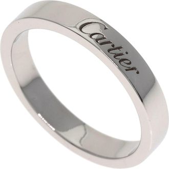 Cartier Platinum 950 Band Ring (Pre-Owned)