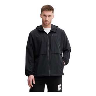 Columbia Street Heights Jacket - Heren - Windbreakers - Zwart - M - Polyester - Fitness
