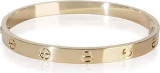 Cartier Pre-Owned Cartier Yellow Gold Single Screw Love Bracelet