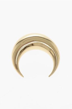 Marine Serre Golden Effect Single Earrings size Unica