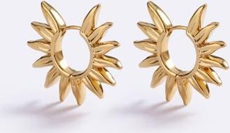 Emma Pills Desert Heat Hoop in Gold at Nordstrom