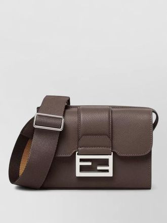 Fendi baguette shoulder bag rectangular shape leather