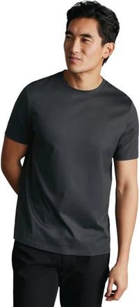 CHARLES TYRWHITT Cotton Crew Neck T-Shirt in Graphite Grey at Nordstrom, Size Xx-Large
