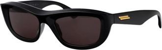 Bottega Veneta Accessoires, Dames, Zwart, ONE Size, Zonnebrillen