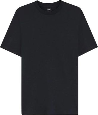 HUGO BOSS Thompson Marino Piquet T-Shirt - Heren - T-shirts - Blauw - S - Tops