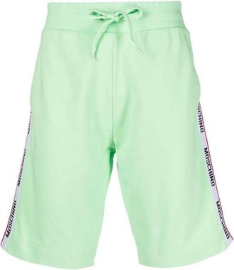 Moschino Heren Merklint Vrijetijdsshort (Groen)
