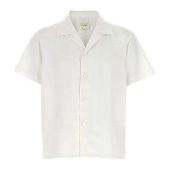 Second/Layer Avenue Lyocell Bowling Shirt - male - SECOND/LAYER - Short Sleeve Shirts - White - 2XL - Shirts