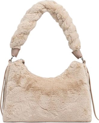 Coccinelle Kleine Boheme schoudertas - Beige