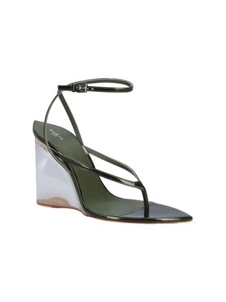 Alaia Womens With Heel Green High Shoes
