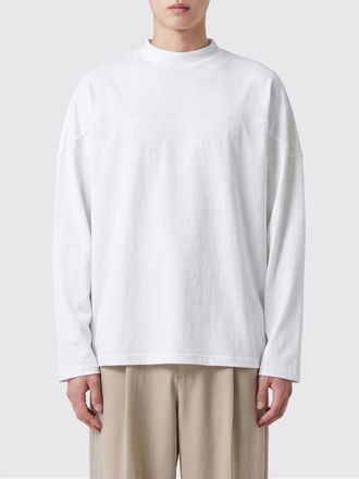 Jacquemus T-shirt a maniche lunghe in cotone con vestibilit&agrave; relaxed
