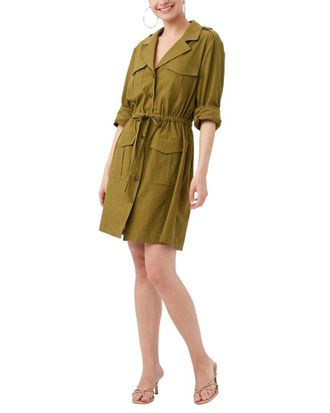 Trina Turk Tasha Linen-Blend Dress
