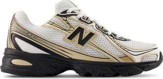 New Balance Womens 740 - Shoes Black/White/Gold Size 06.0
