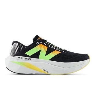 New Balance Uomo FuelCell SuperComp Trainer v3 in Nero/Verde, Sintetica, Taglia 40.5