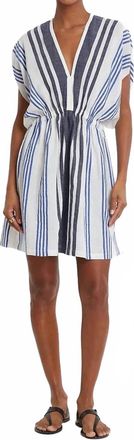 Lemlem Alem Dress In Marina Blue