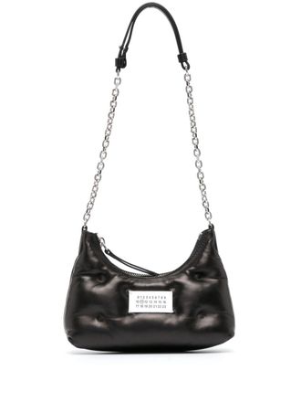 Maison Margiela Glam Slam Micro Leather Hobo Bag
