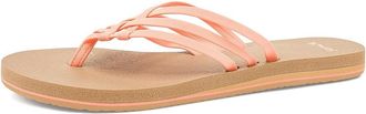 Sanuk Yoga Sandy II Womens Sandals Coral Haze : 10 B - Medium, Synthetic