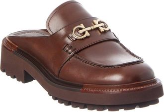 Ferragamo Ferragamo Olaf Leather Mule
