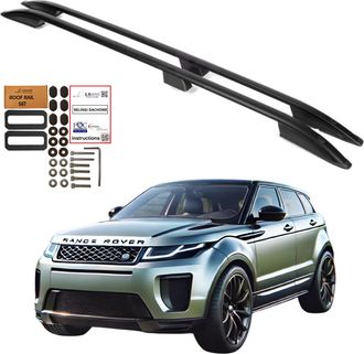 OEM Barre Portatutto Land Rover Range Rover Evoque 2012-2018 Nero Resistente