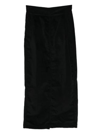 Thom Krom 94 skirt - women - Elastane/Cotton - M - Black