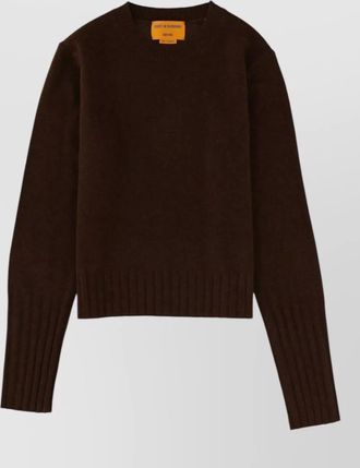Guest In Residence cashmere shrunken crew sweatshirt