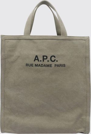 A.P.C. A. P.C. Borsa Cabas Recuperation in canvas di cotone