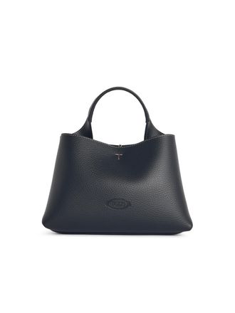 Tod's Tods Mikrotasche aus schwarzem Lear
