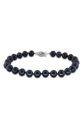 Delmar Cultured Black Pearl Bracelet, 6-6.5mm at Nordstrom Rack