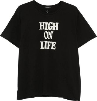 R13 Slogan-print T-shirt