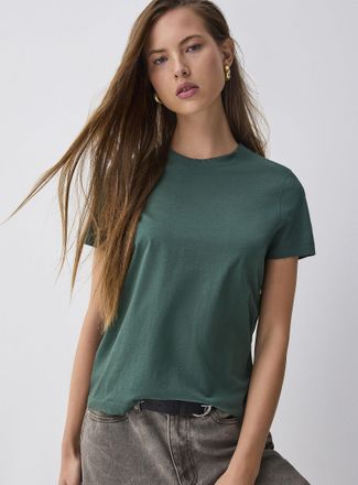 Twik Womens Short-sleeve crew-neck Tee Shirt Relaxed fit