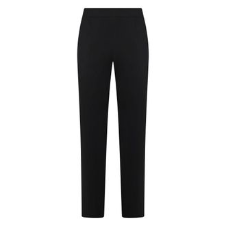 Moschino Elegant High-Waisted Trousers - female - Moschino - Slim-fit Trousers - Black - S - Trousers