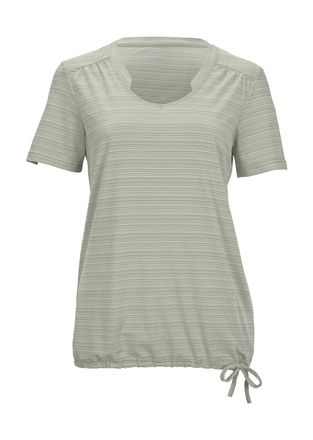 Killtec T-Shirt KILLTEC KOS 46 WMN TSHRT, Damen, Gr. 38, grau (graugr&uuml;n), Oberstoff: 93% Polyester, 7% Elasthan, Rundhals, Shirts T-Shirt, Schnelltrocknend, f