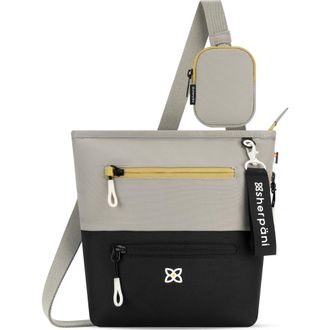 Sherpani Sadie Nylon Crossbody Bag RFID Protection and Removable Coin Purse in Wasabi Stone at Nordstrom
