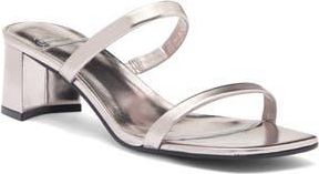 Jeffrey Campbell Adapt Slide Sandal in Pewter at Nordstrom Rack, Size 6.5