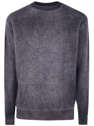 Avant Toi Sweater Tonal Degrad&eacute; Round Neck Pullover