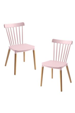 Regalos Miguel Regalos Miguel - Packs Sillas Comedor - Pack 2 Sillas Leka - Rosa