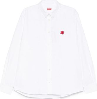 Kenzo White Regular Logo Shirt