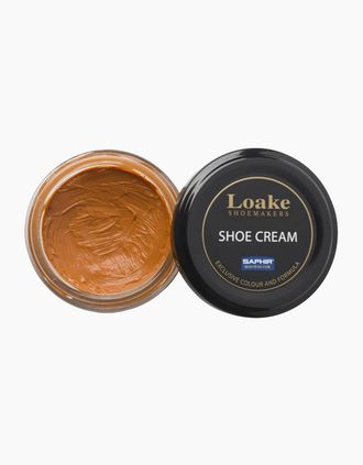 Loake Mens Loake Leather Shoe Cream Tan - Brown - Size: 1 size